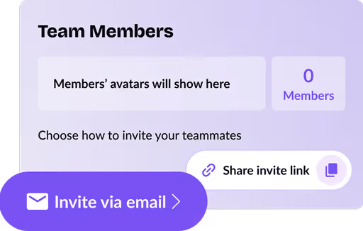 Invite Team